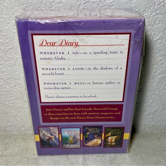 "Nancy Drew" Diaries Boxed Set Children's Youth Books 1-4 Mystery Classics 2013 - Picture 2 of 5